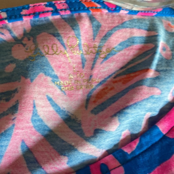 LILLY PULITZER GLENN DRESS IN PUNDY BLUE SIZE L 8/10 - Picture 3 of 3